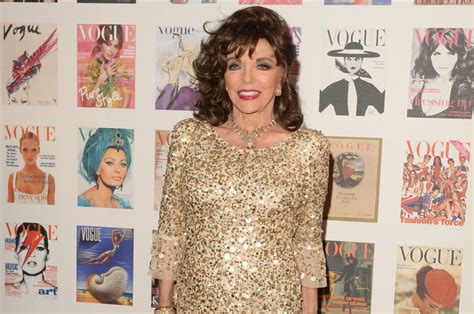 Look Joan Collins Gives Thanks After Terrifying Apartment Fire
