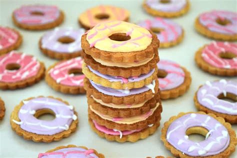 Homemade Party Rings Recipe Iced Biscuits This Little Home