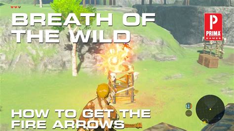 This requires finishing the quest from the ground up until the fourth quest that takes you to rito village. Zelda: Breath of the Wild How to Get the Fire Arrows - YouTube