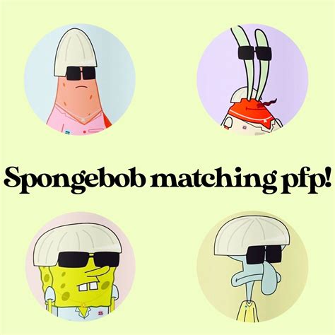 Spongebob Matching Pfp Funny Profile Pictures Best Friends Cartoon