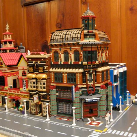 These are the instructions for building the lego city bank & money transfer that was released in 2011. randuwa: Lego City Gets A Bank!