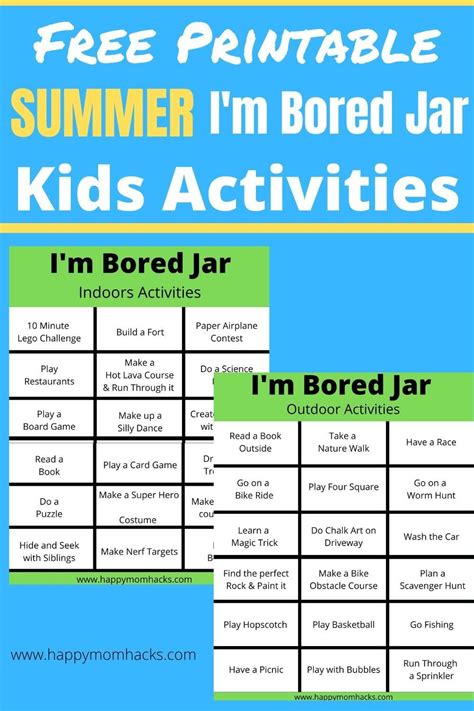 Pin On Activities Outdoors For Kids