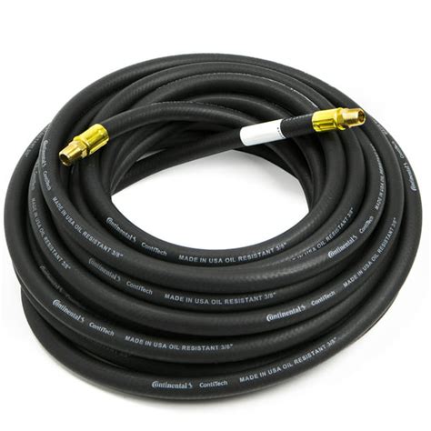 Goodyear 38in X 25ft Rubber Air Hose Black Oil Resistant Pneumatic