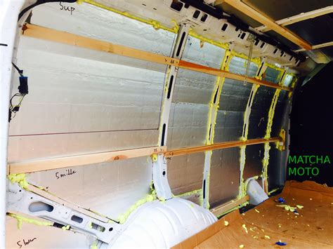 Simple Step By Step Describing How To Insulate A Van Install Polyiso