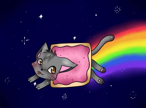 Nyan Cat By Kitty1344 On Deviantart