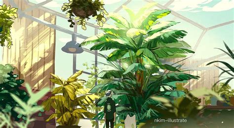 Nkim On Twitter Environment Concept Art Spirited Art Plant Aesthetic