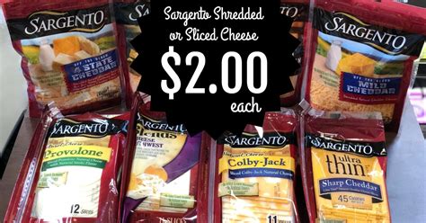 Maybe you would like to learn more about one of these? Sargento Shredded or Sliced Cheese ONLY $2 at Kroger ...