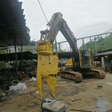 Excavator Metal Shear Hydraulic Shear Shear Attachments For Excavators