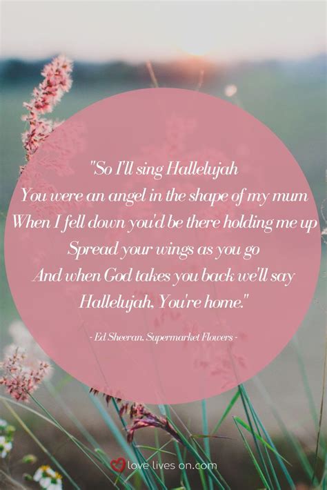 Ed sheeran supermarket flowers lyrics. 200+ Best Funeral Songs | Funeral songs, Ed sheeran lyrics ...