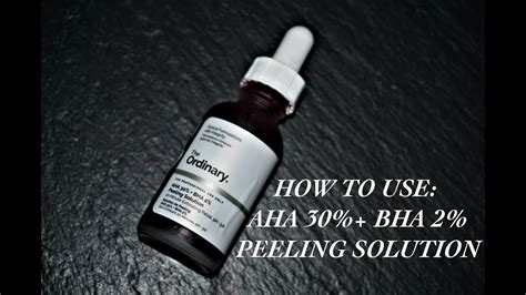 Aha 30%+bha 2% peeling solution! HOW TO USE: AHA 30% + BHA 2% PEELING SOLUTION FROM THE ...