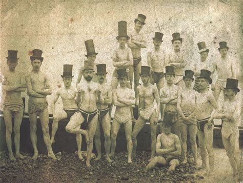 Brighton Swimming Club Whats With The Hats Rare Historical