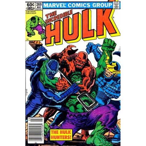 1982 03 The Incredible Hulk 269 Comics Elephant Bookstore