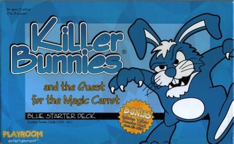 Killer Bunnies Quest Blue Starter Deck Board Game At Mighty Ape