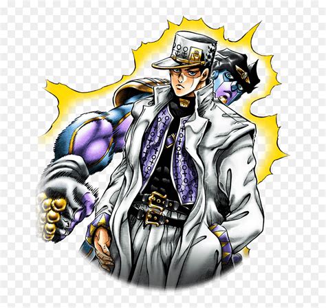 Star platinum over heaven arm line moves from each hand to the front of his torso, continuing the leg. Ssr) Jotaro Kujo【part 4】(star Platinum The World) - - Part ...