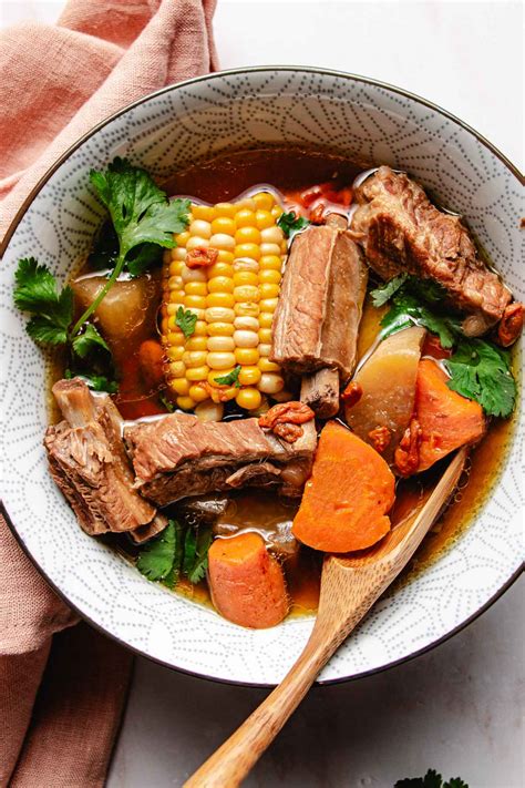 Pork Rib Soup With Daikon Instant Pot And Slow Cooker