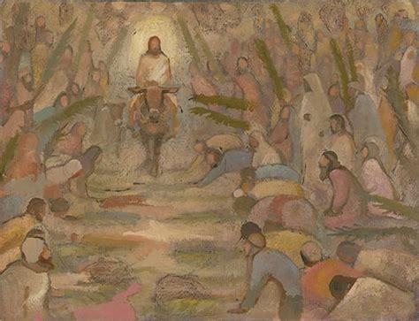 Triumphal Entry From The Collection Of J Kirk Richards Artwork Archive