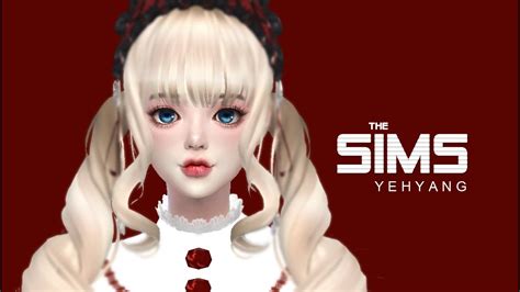 The Sims 4 Cas Doll Create A Sim Cc List 💕 심즈4 인형같은 여심만들기 심배포