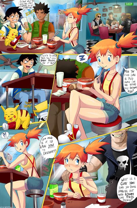 Misty Gets Wet Page By Therealshadman Hentai Foundry