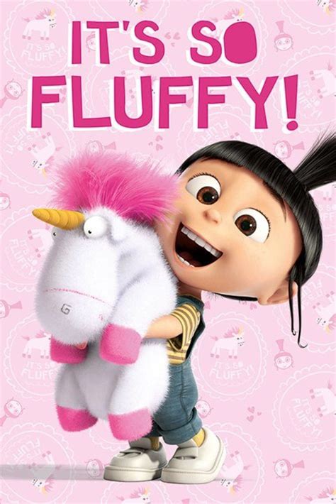 Despicable Me Its So Fluffy Official Poster Funny Quotes