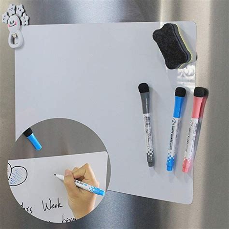 Nefbenli Magnetic Fridge Dry Erase Whiteboard A3a4 Soft White Board