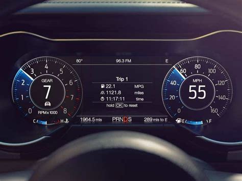 2018 Ford Mustang Features Visteon Reconfigurable Cluster With Class