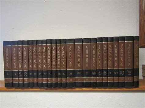 1975 WORLDBOOK Encyclopedia 22 volume set A thru Z index and | Etsy | Yearbook, Encyclopedia, Index