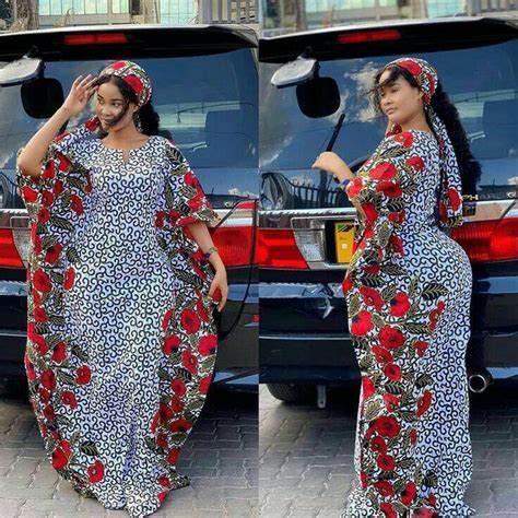 Ankara Boubou Gown Maxi Wear African Boubou African Women Etsy