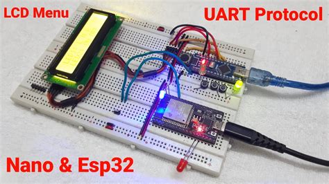 UART Communication Between Arduino Nano And ESP With I C LCD Menu ArduinoJSON Uart Eeprom