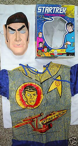 Star Trek Mr Spock Halloween Kostüm 1975 Ben Cooper Ebay
