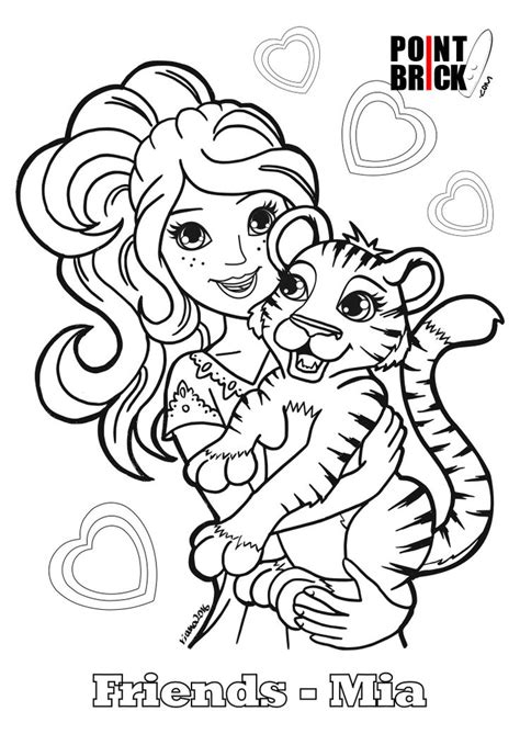 coloring pages lego elves naida coloring pages