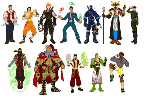 Learn some killer moves, including special ones, and kick some ass! Mortal Kombat 1 - Alternate Costumes by RazorsEdge701 on ...