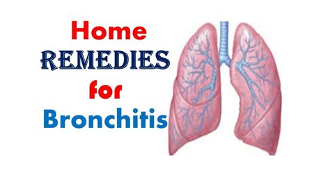 Home Remedies For Bronchitis Symptoms Causes And Treatment Youtube