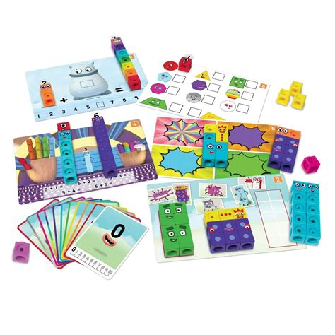 Kit Dactivités Avec Cubes Mathlink Numberblocks De 1 à 10 Jeux Et