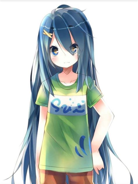 Anime Girl With Blue Hair Pinterest ~ Anime Girl