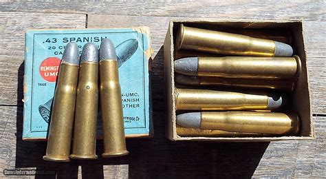 Vintage ~ Remington Umc 43 Spanish Black Powder Central Fire Rifle
