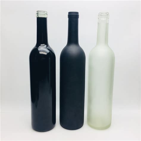 750ml Green Or Black Wine Glass Bottles For Red Winebeerchampagne