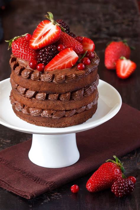 Today is national chocolate cake day and national strawberry day so. The Only Valentine's Day Chocolate Cake You'll Ever Need ...