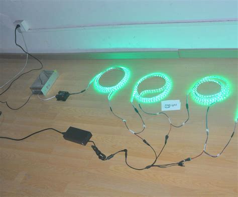The Way To Connect Rgb Led Strip Lights 6 Steps Instructables