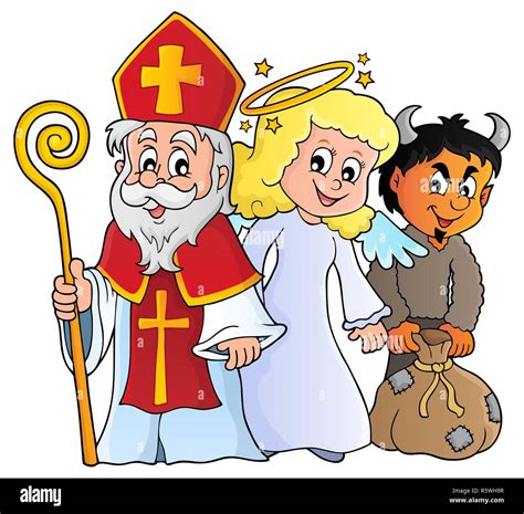 Saint Nicholas Day theme 1 Stock Photo - Alamy