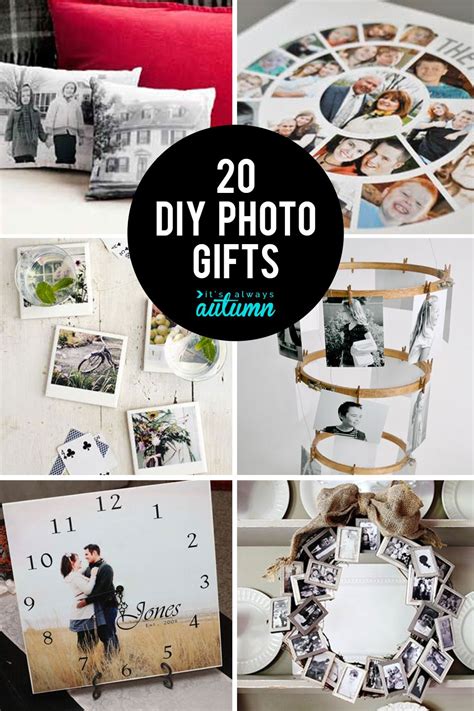 20 Fantastic Diy Photo Ts Perfect For Mothers Day Or Grandparents