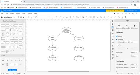 How To Make A Concept Map In Word Edrawmax Online