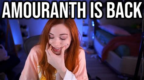 An Update On The Insane Amouranth Situation Youtube