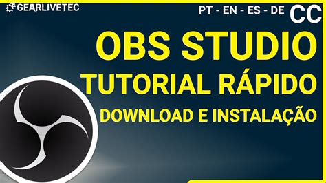 Como Baixar e Instalar o OBS STUDIO Oficial e GRATUITO Configuração