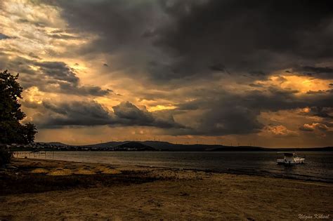 Stormy sunset by Nilgun Koksal #500px #Turkey #sunset #twilight #evening #sea #beach #dusk # ...