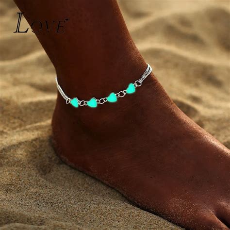 2 Pcs Set Anklets For Women Shell Foot Jewelry Summer Beach Barefoot