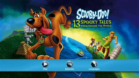 Scooby Doo 13 Spooky Tales Around The World 2012 Disc 02 Dvd Menu