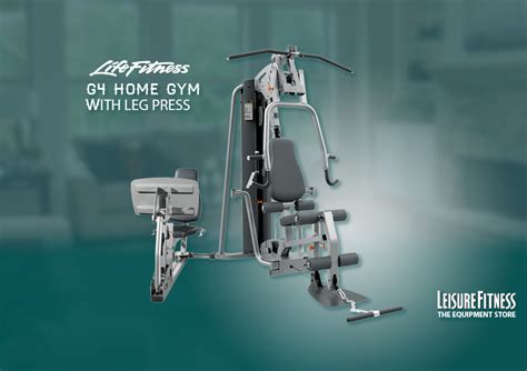 Life Fitness G4 With Leg Press Johnson Fitness And Wellness