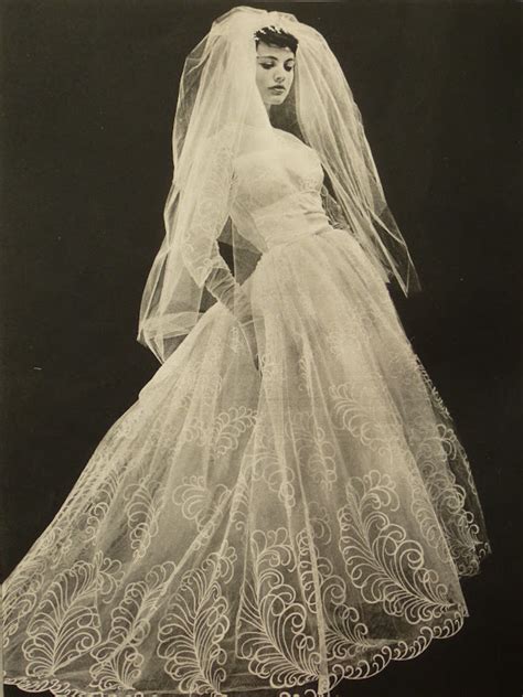 1950’s Bridal Fashion Vintage Brides