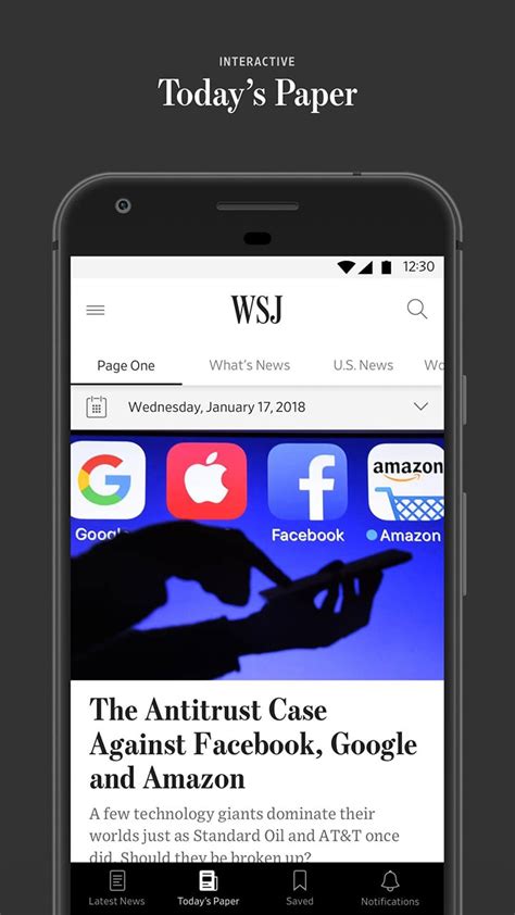 The Wall Street Journal Mod Apk 51723 Subscribed For Android
