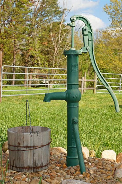 Antique Water Pump Art - Fine Art America | Old water pumps, Well pump